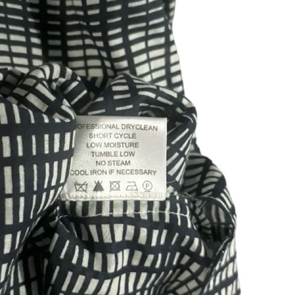 Like New! Tory Burch Deneuve black Plaid Ruffle Top Size 10
